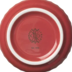 Lyngby Vase H15. 5 cm rød porcelæn