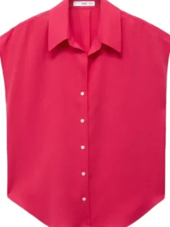 Lyocell sleeveless shirt