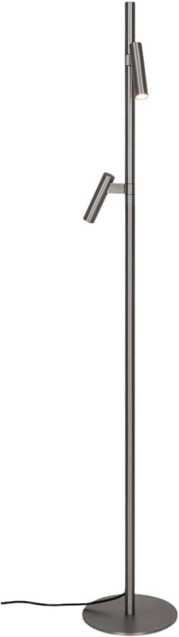 Makoto | Gulvlampe | Satin Krom