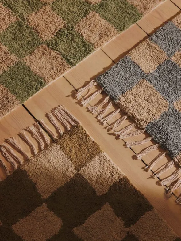 Mara Washable Rug - Tan/Warm Sand