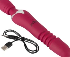 Massage Wand Warming & Thrusting Vibe