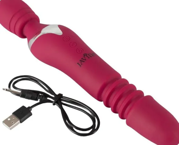 Massage Wand Warming & Thrusting Vibe