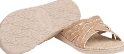 Matara - Triple cross sandal w/ jute sole