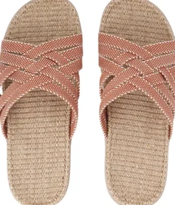 Matara - Triple cross sandal w/ jute sole