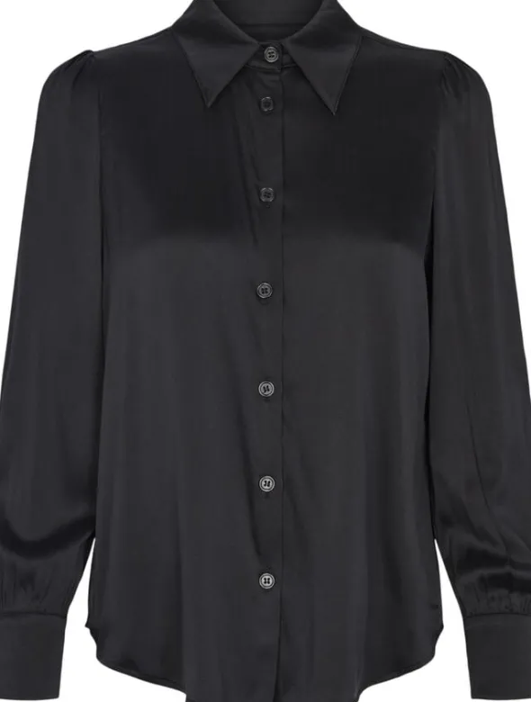 3176 Matt - Latia Puff Silk Shirt