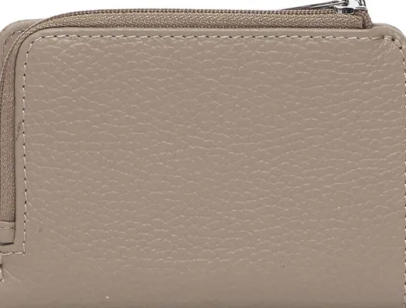 MELLOW LEATHER WALLET / WARM TAUPE