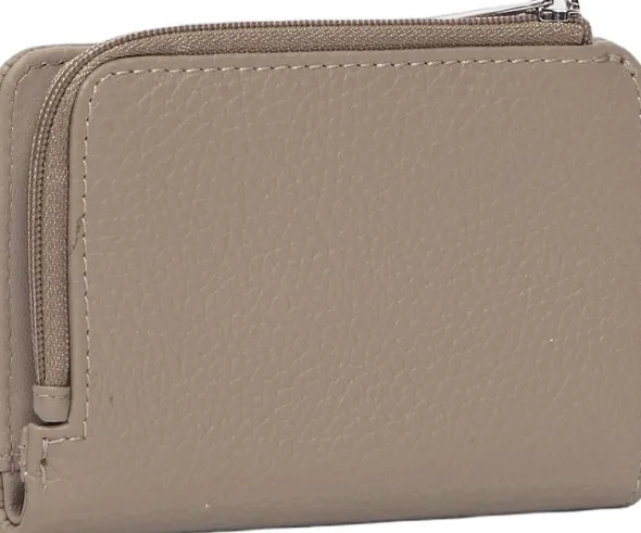 MELLOW LEATHER WALLET / WARM TAUPE