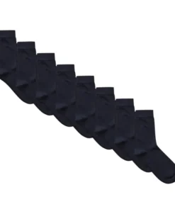 Mens plain sock 8 pk