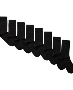 Mens plain sock 8 pk
