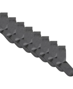 Mens plain sock 8 pk