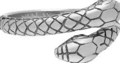 Men's Stainless Steel Vintage Snake Ring