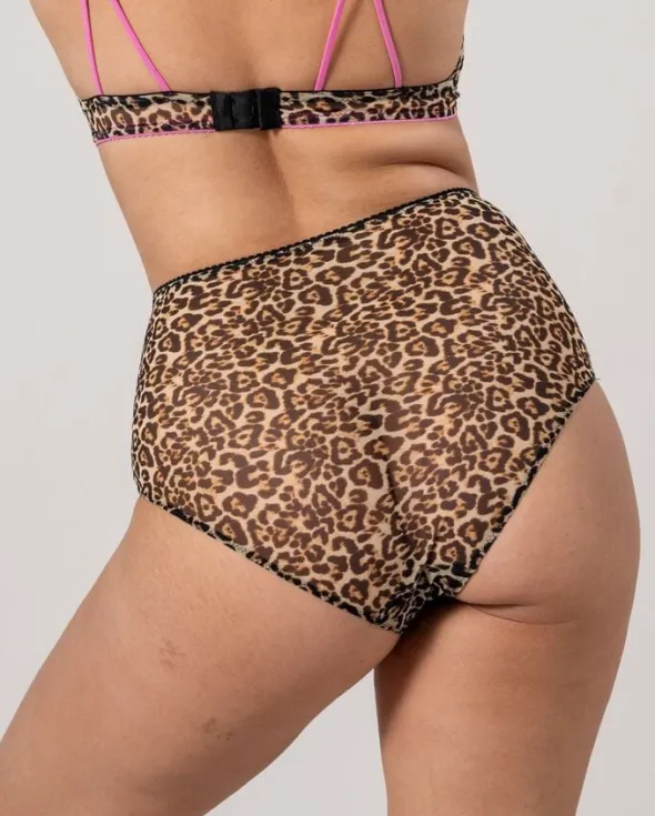 Mesh Highwaist Briefs
