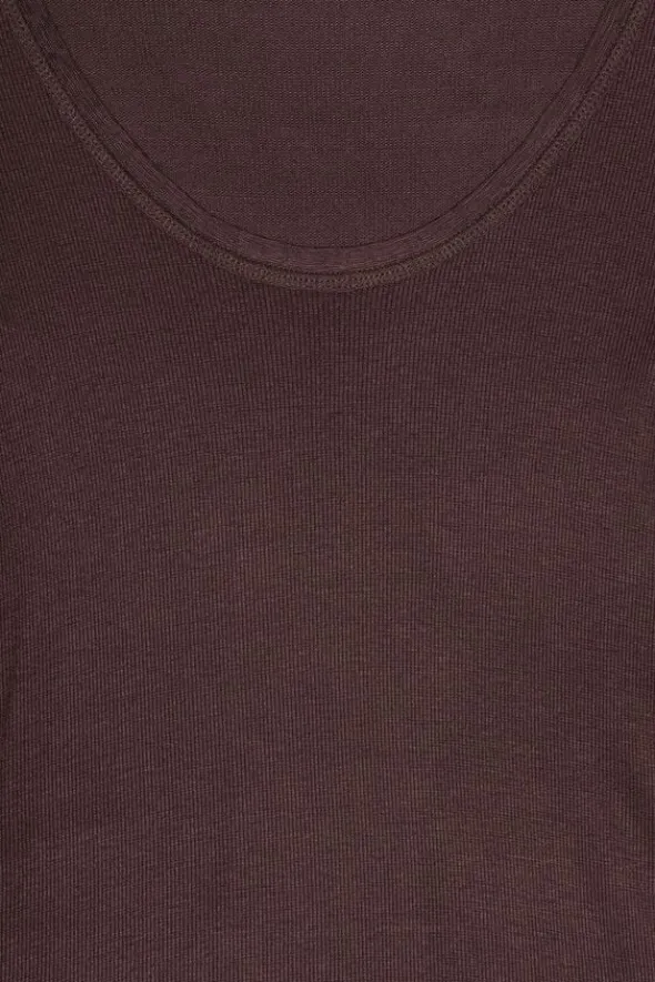 Mesh Trim Long Sleeve
