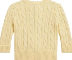 Metallic Cable-Knit Cardigan