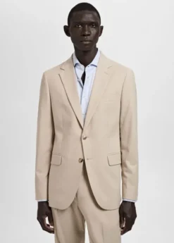 Milan slim-fit suit jacket