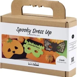 Mini DIY Kit Spooky Udklædning, Masker
