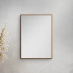 Mirror - Sky Blue Wood