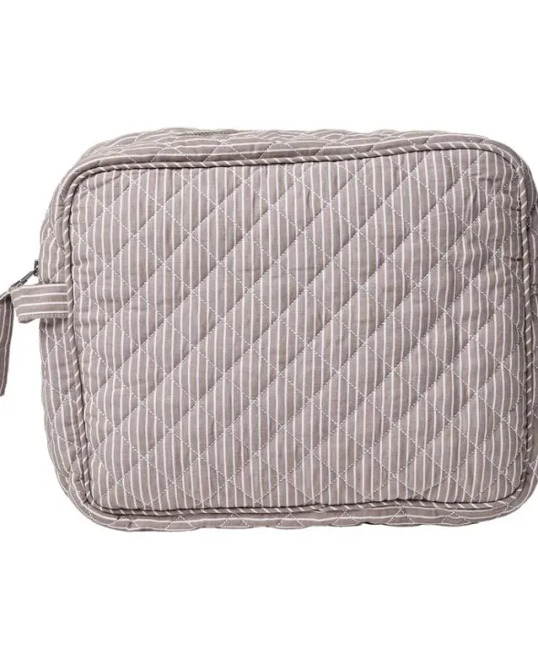 Moira 2 toilettaske Fossil Stripe Large
