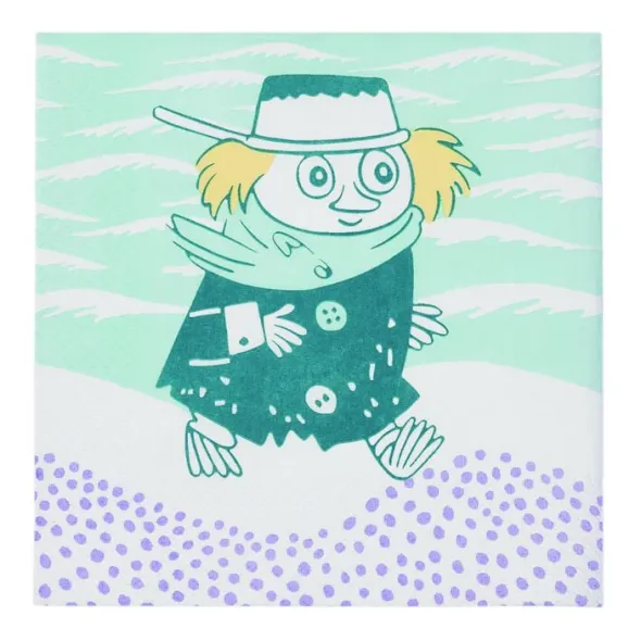 Moomin Arabia 33cm papirserviet Stranddag
