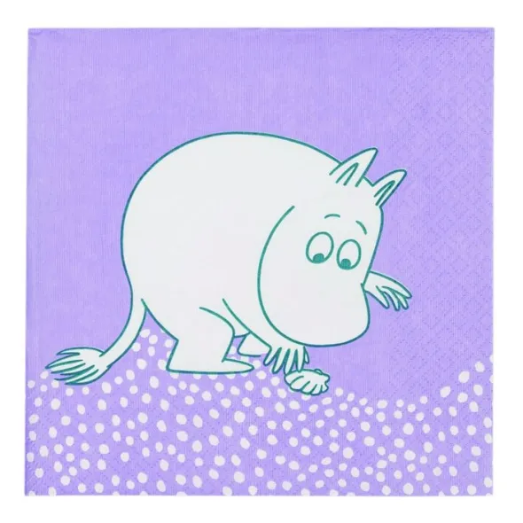 Moomin Arabia 33cm papirserviet Stranddag