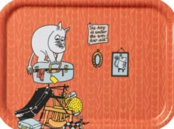 Moomin Arabia bakke 27x20cm Ferieklar