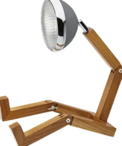 Mr. Wattson Original Table Lamp, 12V, G4 LED, Ash - Intense Grey