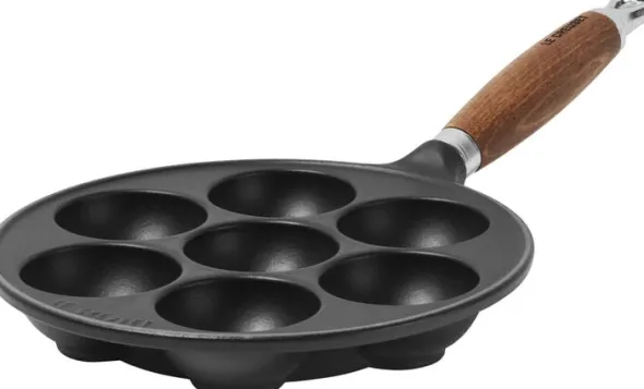 Munkpanna m/trähandtag 20 cm Matte Black