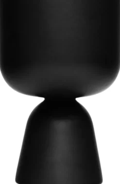 Nappula urtepotte 190x125mm mat sort