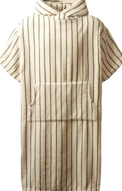 Naram Poncho - creme & ink