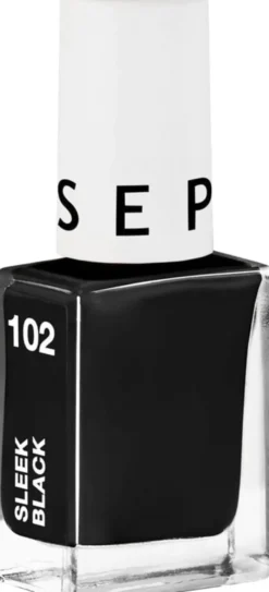 NEW NAIL POLISH-24 102 SLEEK BLACK