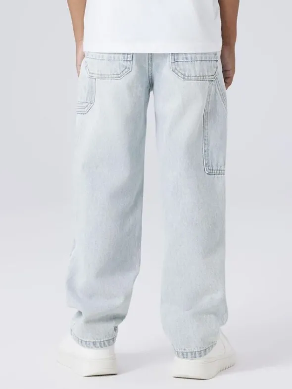 NKMRYAN STRAIGHT JEANS CARP 4525-IM