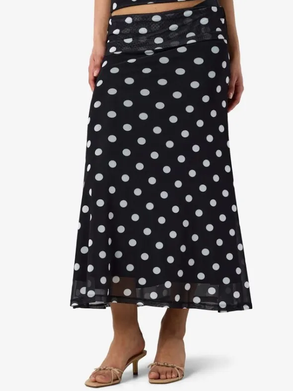 NMDOTTIE ANKLE MESH FOLD DOWN SKIRT