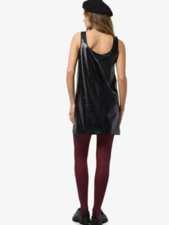 NMKANE PINAFORE VINYL DRESS