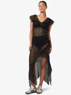 NMLACEY C/S MAXI DRESS JRS