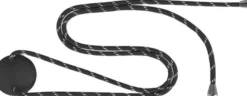 Norbitt hanging string with magnet, Squid black, 5x55 cm