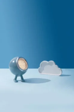 Norbitt, LED lamp, Rechargeable, In/Outdoor, Cloudy blue