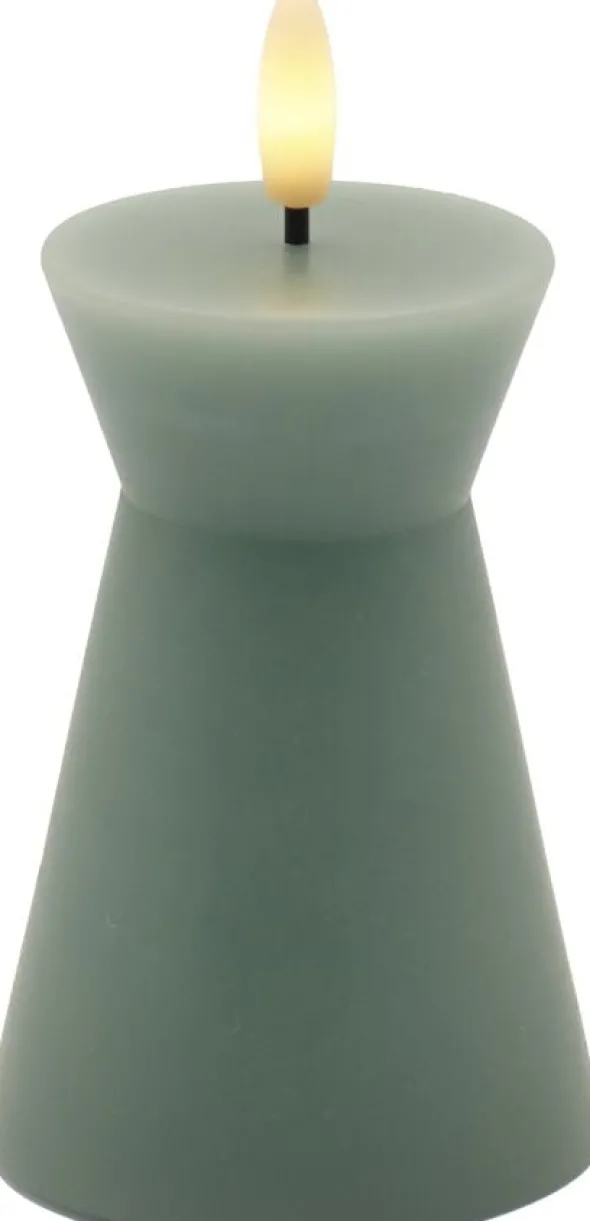 Nordisk Skulptur, Sille Kegle Ø6,7x10 cm, Sandy Green