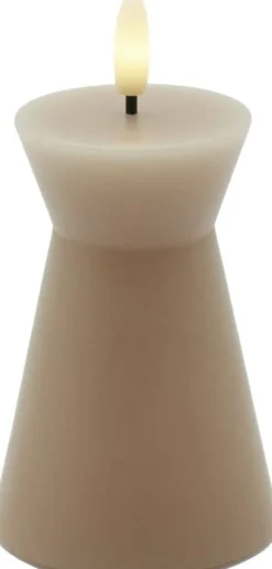 Nordisk Skulptur, Sille Kegle Ø6,7x10 cm, Light Caramel