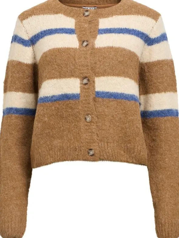 OBJGALIA L/S RE KNIT CARDIGAN NOOS