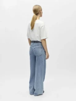 OBJLUCA TRI MW WIDE LOOSE JEANS NOO