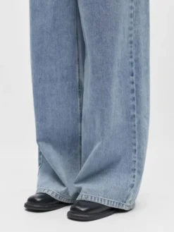OBJLUCA TRI MW WIDE LOOSE JEANS NOO
