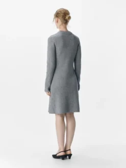 OBJVIOLA LS RE KNIT DRESS DIV