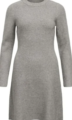 OBJVIOLA LS RE KNIT DRESS DIV