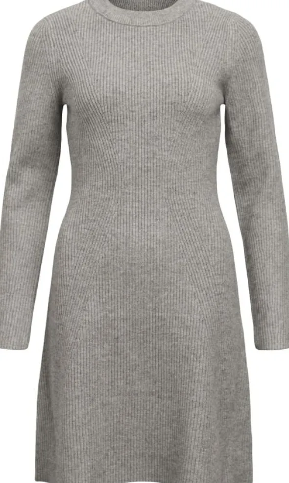 OBJVIOLA LS RE KNIT DRESS DIV