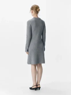 OBJVIOLA LS RE KNIT DRESS DIV