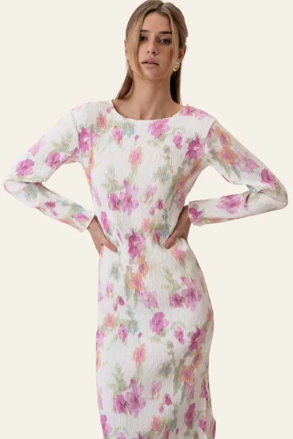 OdaIC Dress - Pink Flower Blush Pri