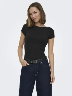 ONLFENJA S/S BOATNECK TOP JRS