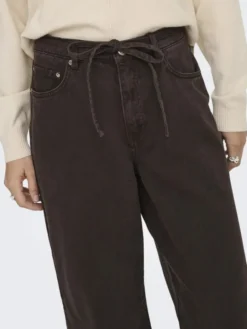 ONLGIANNA MW STRAIGHT DNM BROWN DNM