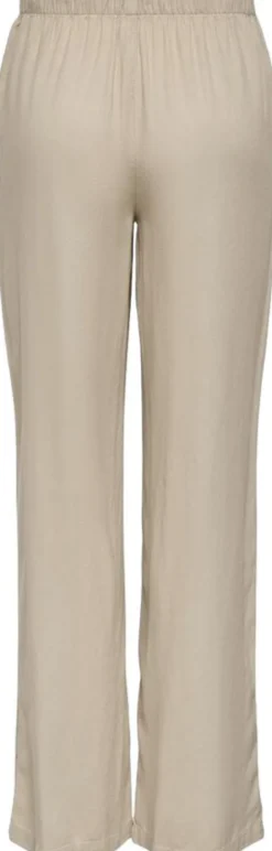 ONLGOA MW LINEN BL PULL-UP PANT CC
