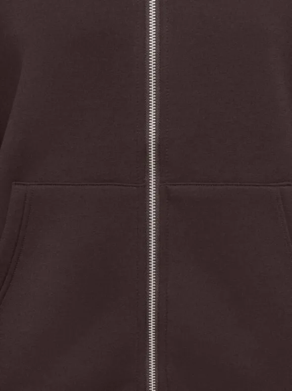 ONLNAOMI L/S TWO-WAY ZIP HOODIE CS